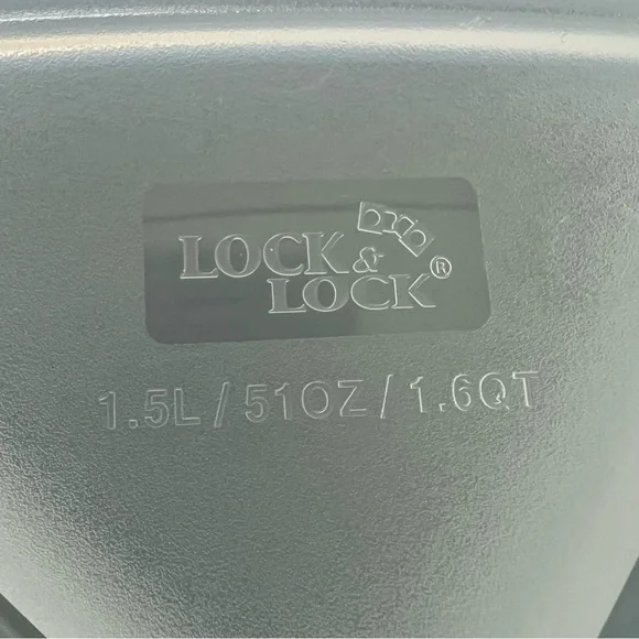 Set of 3 New Lock & Lock Divided Meal Prep Containers – Airtight BPA-Free - Picture 5 of 7